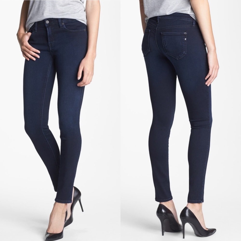 Genetic Denim “The Stem” Mid Rise Skinny Jean